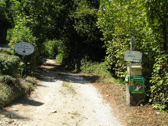 entrée de la Borie Neuve